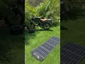 Digital Nomad E-Bike Charging while camping off grid solution