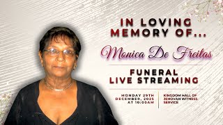 Celebrating the life of Monica De Freitas.