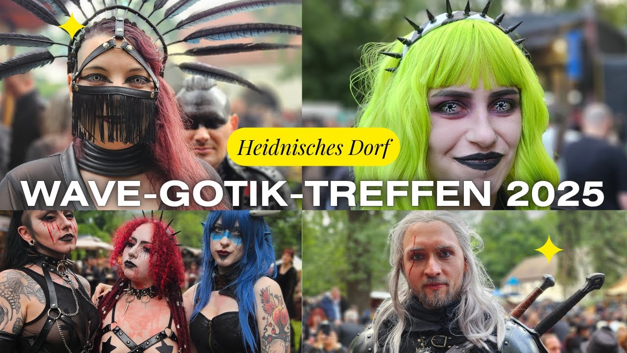 Wave-Gotik-Treffen 2025 | Heidnisches Dorf  | Moshpit & Gewandete | Eindrücke vom WGT