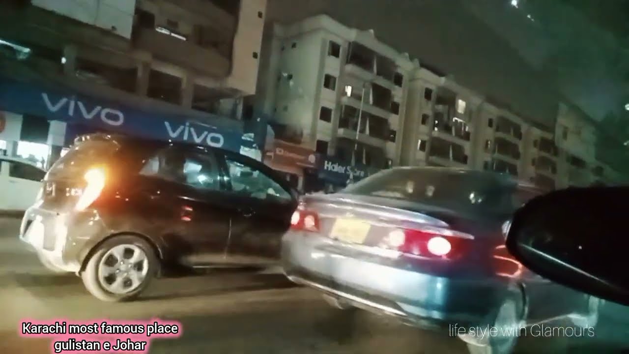  Karachi Most Famous Place Johar more to gulistan e johar famous food street travel vlog Pakistan 