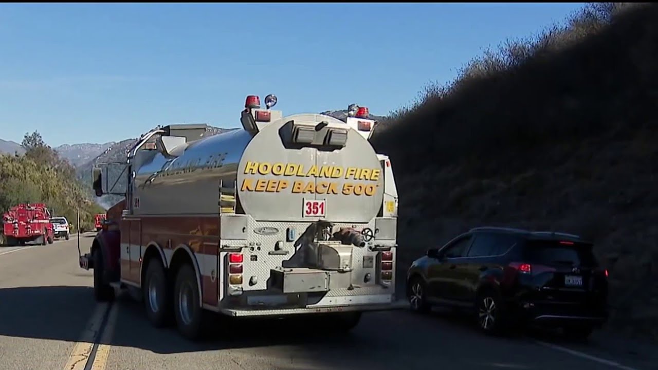 Firefighters from Oregon help battle Lilac Fire in Bonsall | NBC 7 San ...