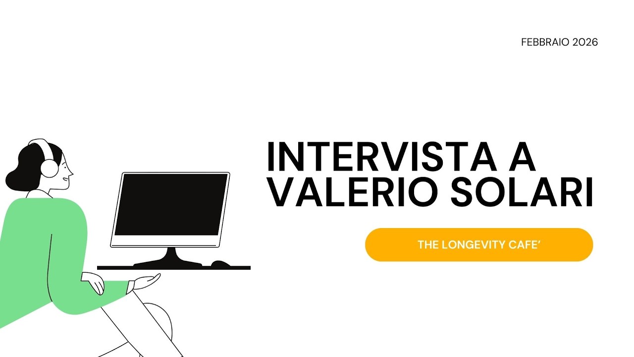 [The longevity cafe] Intervista al dott. Valerio Solari - Longevity doctor