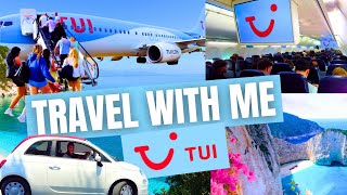 Travel Day - Stansted To Zante Flying With TUI Are They Any Good?