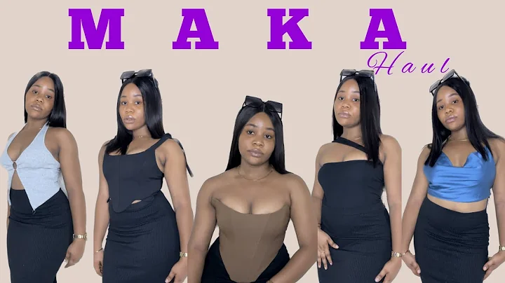 *HUGE* MAKA Baddie On A Budget Try On Haul- Tops, ...