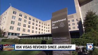 Trump administration revokes 85K visas since January