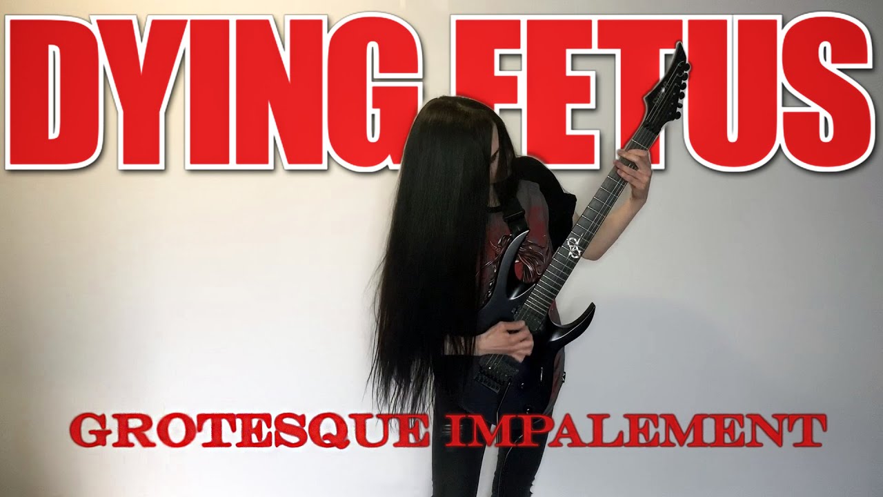 Dying Fetus - Grotesque Impalement (guitar cover)