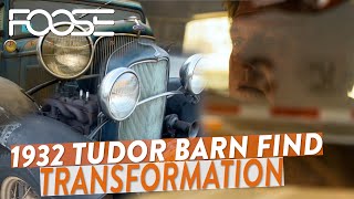 1932 Tudor Barn Find Transformation by Foose Design 102,766 views 8 days ago 13 minutes, 35 seconds