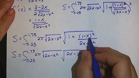 Calculus: Surface Area of a Radical Function Rotated Around the x-axis