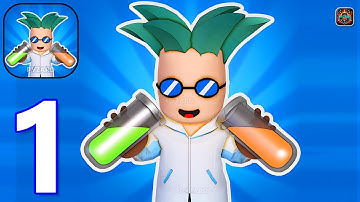 Monster Lab - Gameplay Walkthrough Part 1 Doctor Laboratory Monster Merge (Android,iOS)