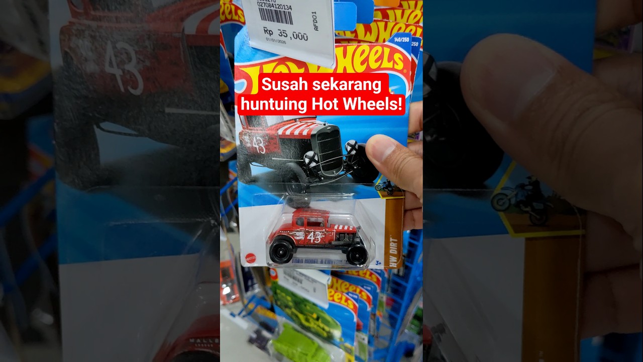 Susah sekarang hunting Hot Wheels!