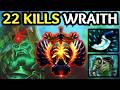 🔥 22 KILLS WRAITH KING — Enemy Can’t Kill the King 🔥 Dota 2 Gameplay