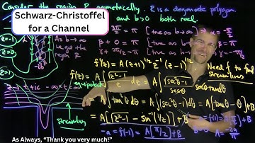 Schwarz Christoffel Transformation for a Plane with a Channel