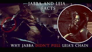 Jabba did not pull Leia's chain