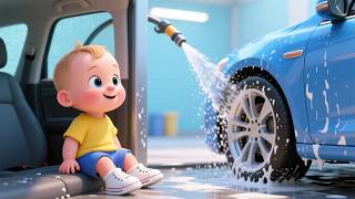 Baby’s First Car Wash 🚗🧼 | Fun Baby Song | Nursery Rhymes for Kids