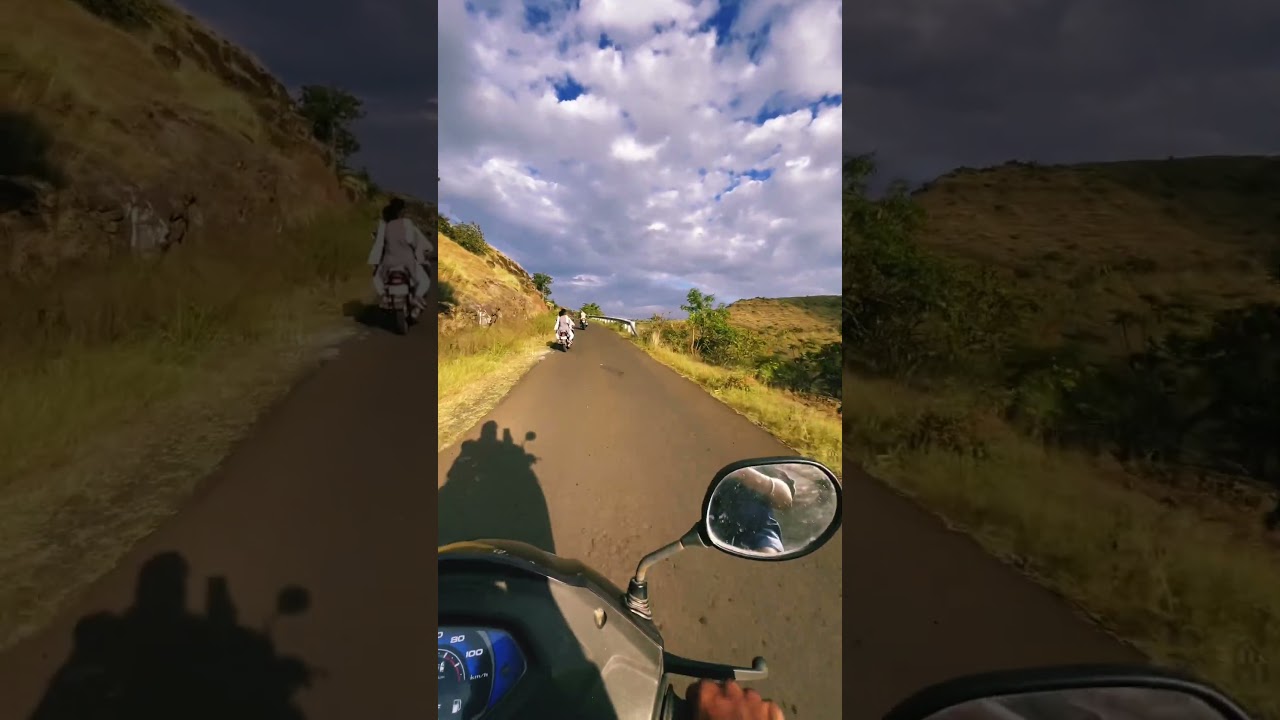 Beautiful roads with beautiful sky🩷 