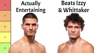 Ranking The Most Underrated Fighters In The UFC. Tier List