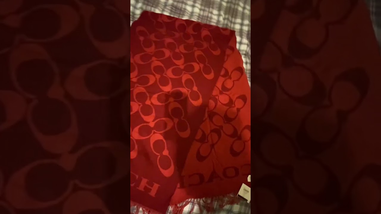 Coach Signature Scarf