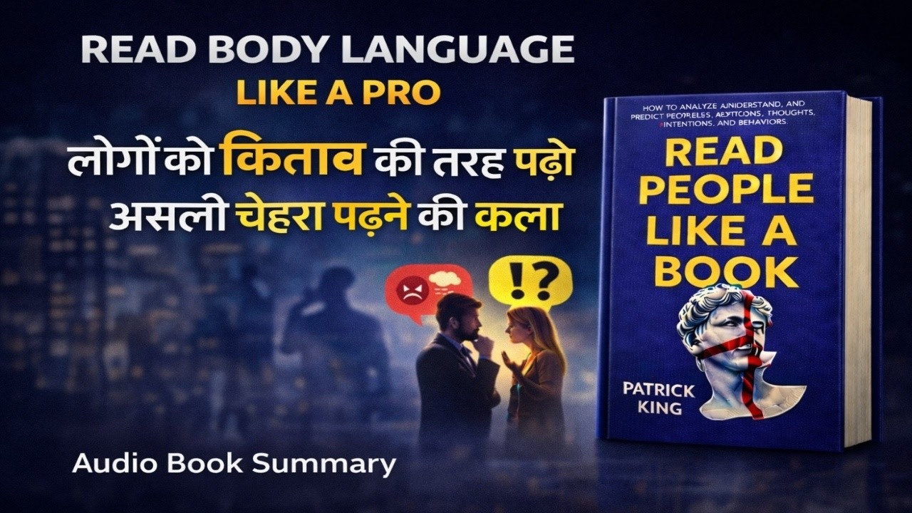 Read People Like a Book |Mind Reading Skills in Hindi | Audio Book Summary
