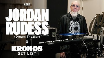 Jordan Rudess (Dream Theater) - Using Set Lists on the KORG KRONOS