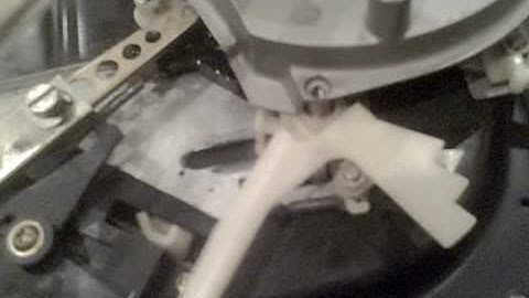 Technics SL-1600 tonearm autostart innards