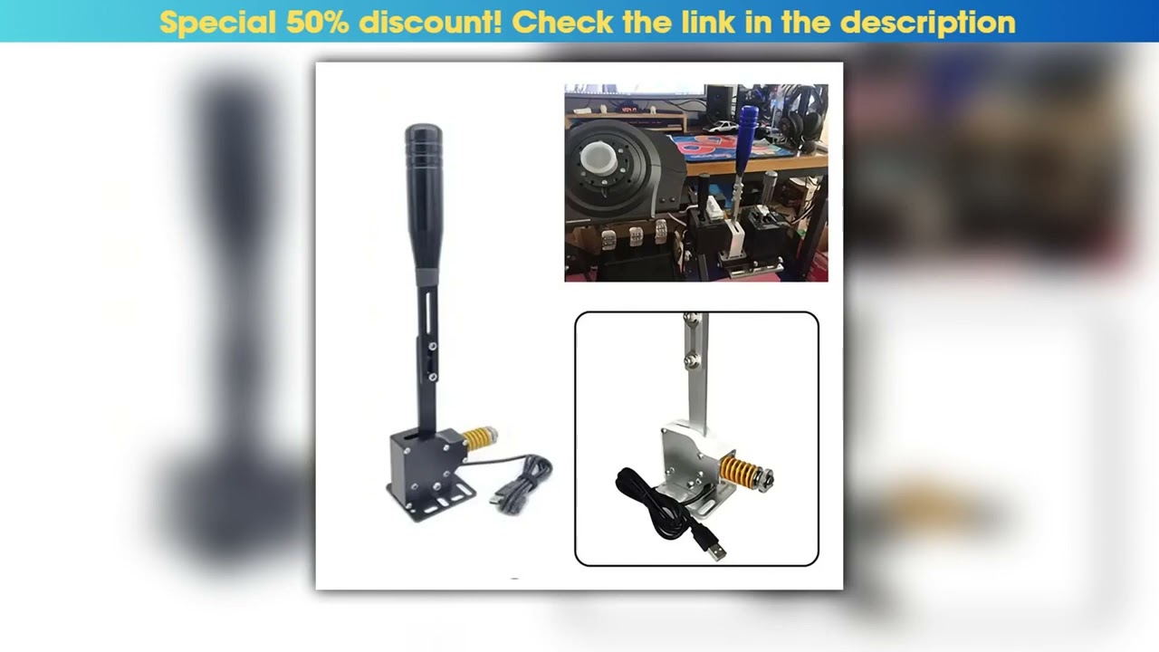 Handbrake For Logitech g29g27g25 PC Hall Sensor USB SIM Racing For Thrustmaster T300 T500 Racing