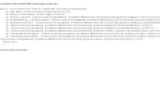Error message "error:0308010C:digital envelope routines::unsupported"