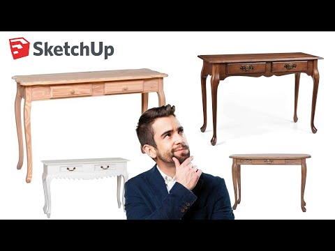 Comment fabriquer des meubles en sketchup | Dernier