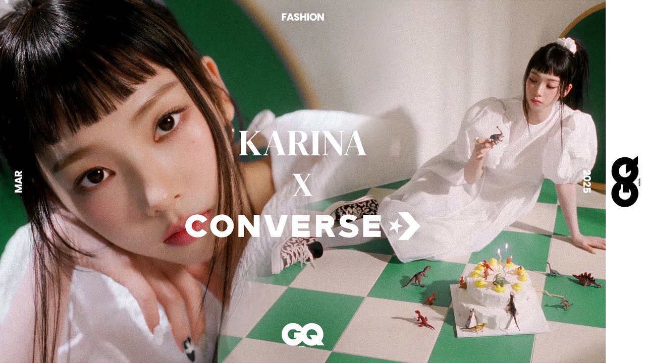 컨버스를 신고 이곳저곳 사랑을 나누는 카리나의 세상 속으로 (KARINA, 카리나, aespa, 에스파, CONVERSE, 컨버스)
