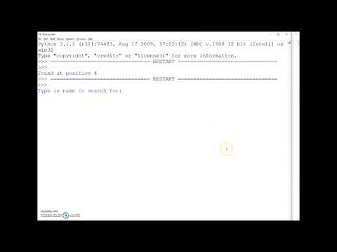 Linear Search Solution