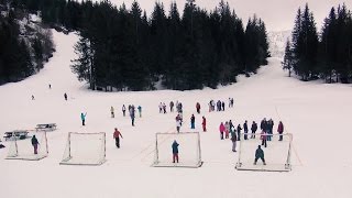 "Au fond des Filets" : le snowball du HBC Sallanches à Plaine Joux