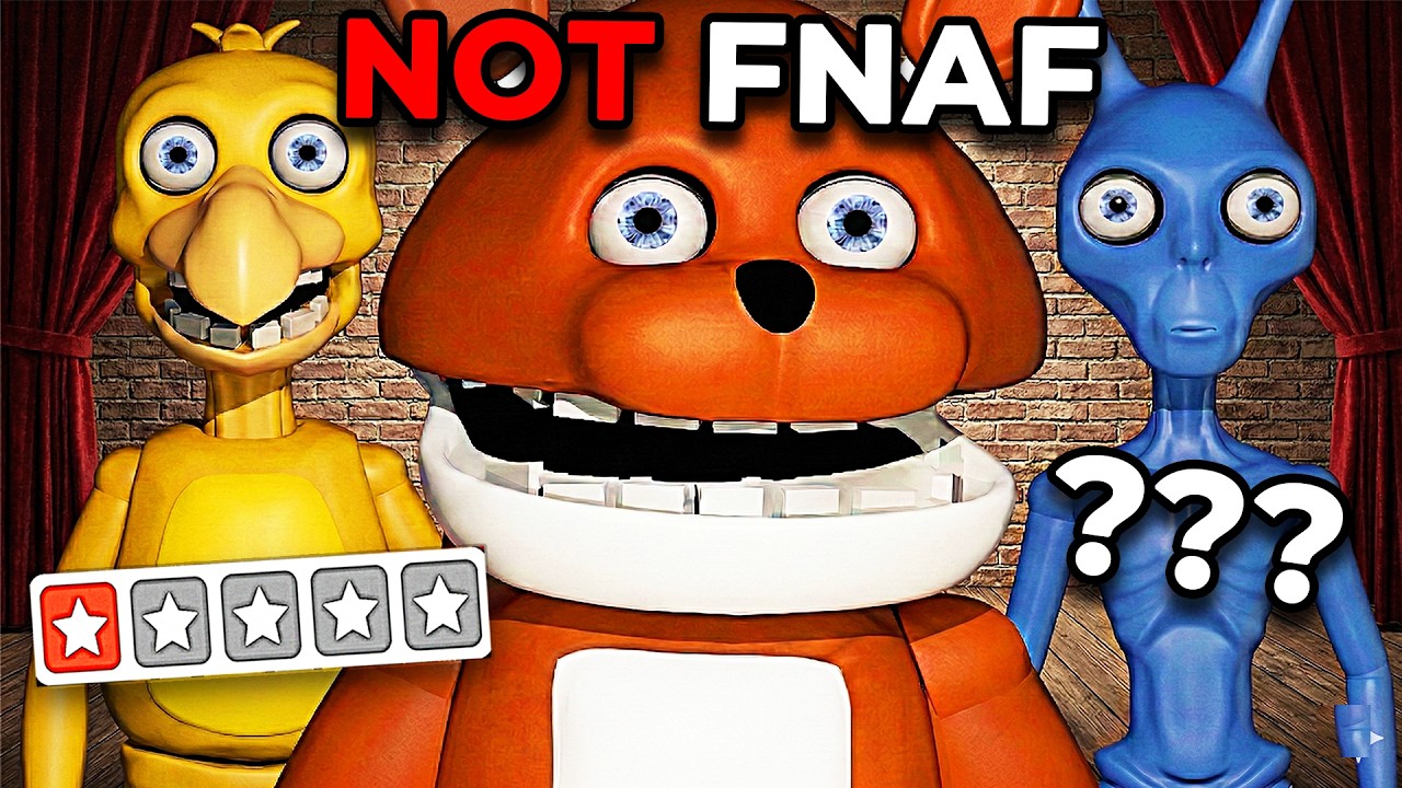 I Tried FNAF Fan Games With 0 Downloads...