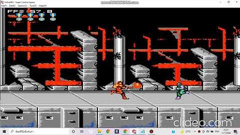 Super Contra nes "Cheat"