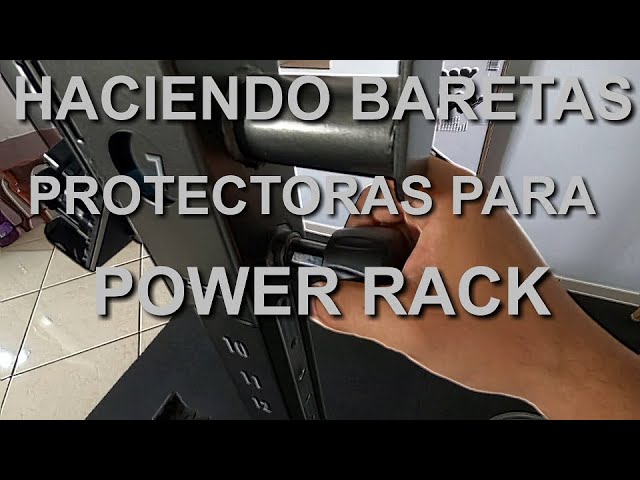 👉🏻COMO HACER UN POWER RACK (jaula multifuncional) 