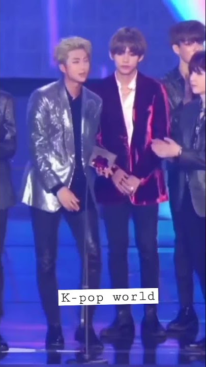 They sacrificed V😂 |  BTS and award shows |BTS funny moments|