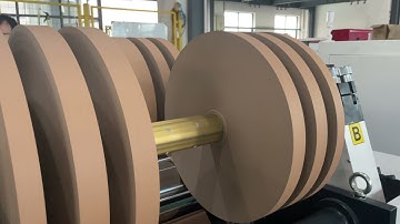 High Precision Center And Surface Rewinding Machine Paper Straw Manufacturing Paper Roll Slitter