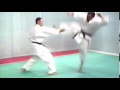 Karate Shotokan - Kanku-Sho (Bunkai) - Calcio al volto