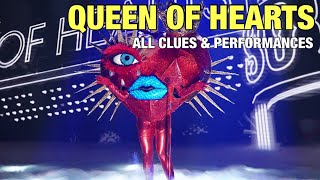 The Masked Singer Queen Of Hearts: All Clues, Performances & Reveal