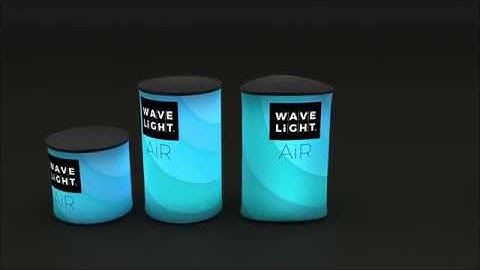 Wavelight® Air Backlit Inflatable Counter