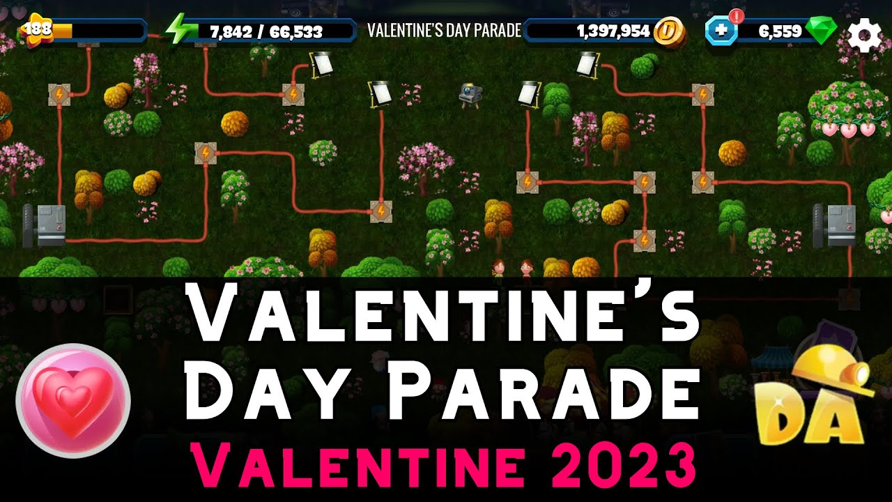 Valentine's Day Parade | Valentine 2023 #7 | Diggy's Adventure