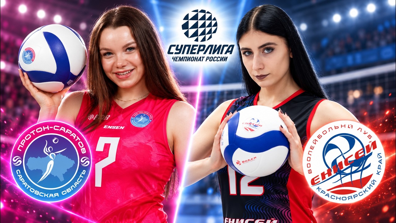 ⁣Proton vs Yenisey | Russian Women's Superliga Highlights