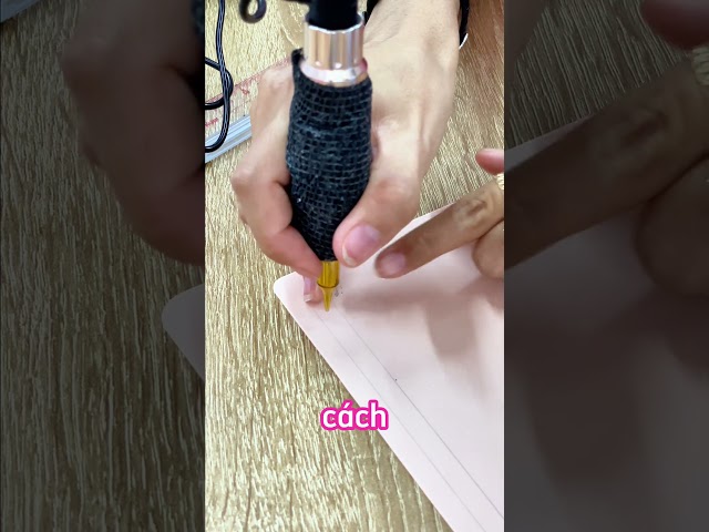 Học Phun Xăm Thẩm Mỹ Hướng Dẫn Cầm Máy Đi Con Lắc Đồng Hồ  #hocphunxamthammy