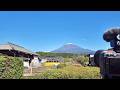 Fujinomiya city suburb, Yamamiya Shingen shrine and mt. Fuji views・4K HDR