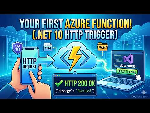Create Your First Azure Function (HTTP Trigger) in Azure Portal