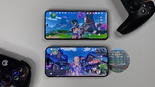 ROG 8 Pro vs. iPhone 15 Pro Max Genshin Impact FPS Performance Test | Gaming Android Phone vs iPhone screenshot 3