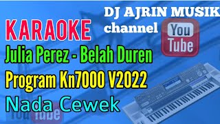 Julia Perez - Belah Duren [Karaoke] Kn7000 - Nada Wanita