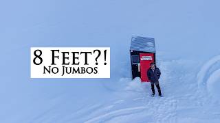 8 Feet of Water in February… No Jumbo Perch? | Lake Simcoe Ice Fishing