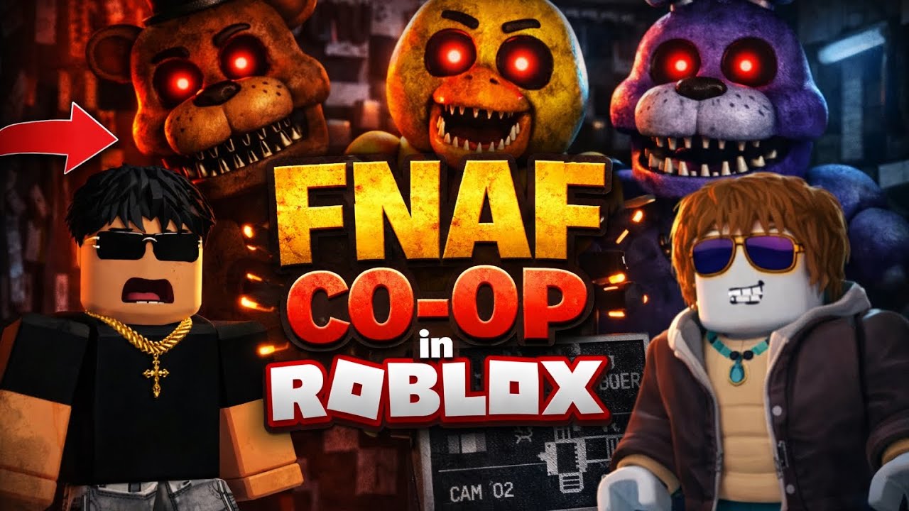 I Survived FIVE NIGHTS in This Roblox FNAF Game - YouTube