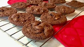 Chocolate Walnut Cookies Recipe //How to make the BEST CHEWY Chocolate Walnut Cookies