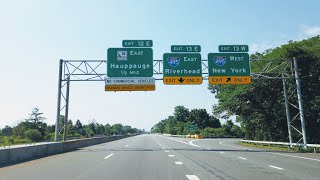 4K Highway - Seaford-Oyster Bay Expressway (NY-135) southbound full length | Long Island, New York