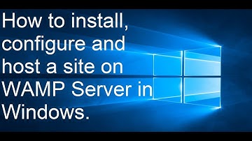 How to Install, Configure and Host a site on WAMP Server - IT Granules